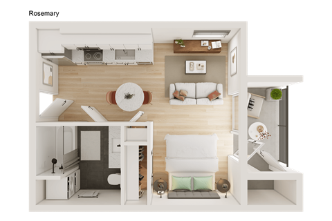 Floor Plan at Luella, Sacramento, CA, 95811